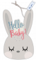 Preview: 29214 Formkarte unser Finne "Hello Baby"