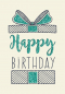 Preview: 31031 Grußkarte paper deluxe "Happy Birthday to you" - Geschen