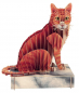 Preview: 3D Steckfigur "Katze"