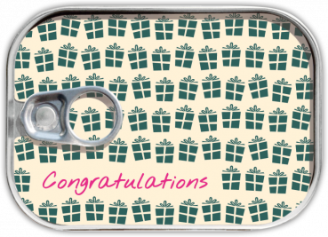 0191 Dosenpost "Congratulations"