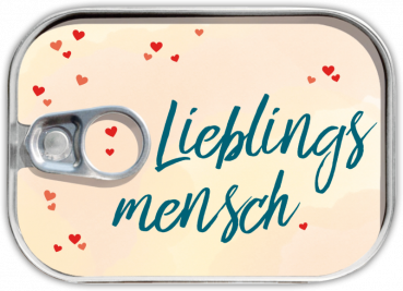 0196 Dosenpost "Lieblingsmensch"