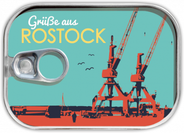 0313 Dosenpost Krane - Grüße aus Rostock