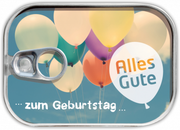 0512 Dosenpost "Alles Gute zum Geburtstag"