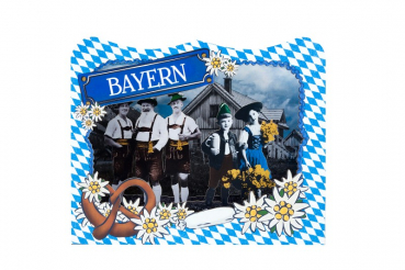 0803 3D Grußkarte "Bayern"