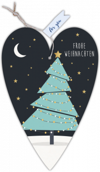 29137 Herzkarte unser Finne "Frohe Weihnachten"