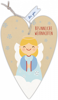 29141 Herzkarte unser Finne "Besinnliche Weihnachten"