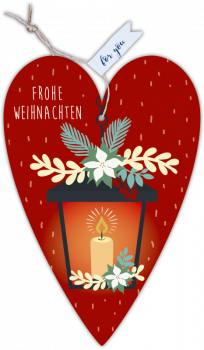 29142 Herzkarte unser Finne "Frohe Weihnachten"