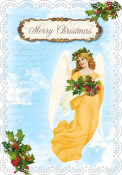 30033547 Grußkarte Romantique merry christmas