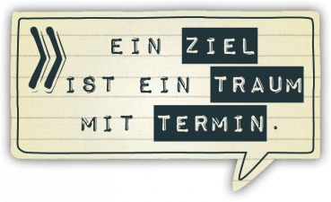 32147 Formmagnet "Ein Ziel …"