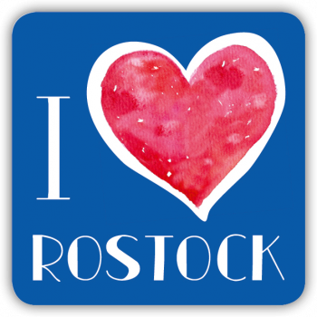 32181 Formmagnet Rostock I love Rostock